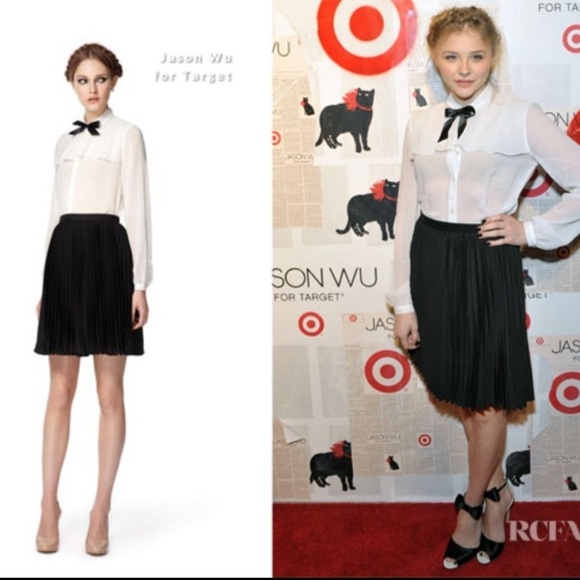 Jason Wu for Target Mini Pleated Full Skirt Black - Picture 4 of 9